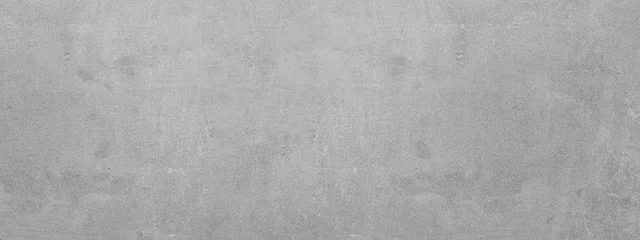 Foto op Aluminium Betonbehang Grijze heldere cement steen beton textuur achtergrond panorama banner lang