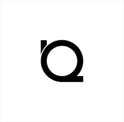 letter bq logo design vector image , bq unique letter logo design vector image , desain bq logo , logo bq combination 