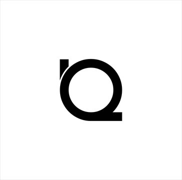 letter bq logo design vector image , bq unique letter logo design vector image , desain bq logo 