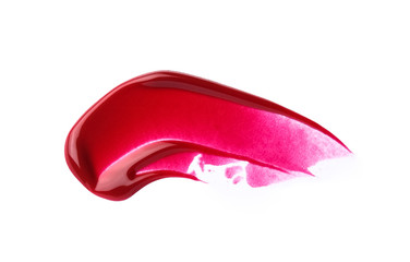 Lip gloss isolated on white background