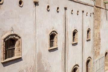 authentic doors and Windows of Moroccan facades