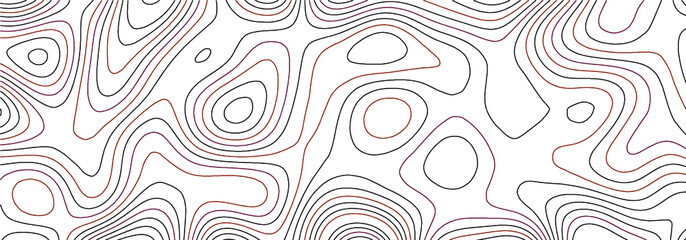 Obraz premium topographic map full editable troke