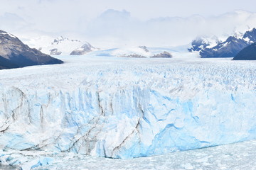 Beautiful Perito Moreno Glacier in El Calafate in Patagonia, Argentina in South America