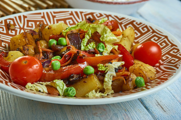Ethiopian Vegetable Tibs