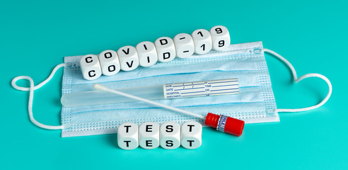 covid-19 - test sample tube