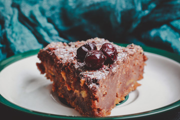 delicious homemade chocolate cake
