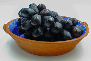 bowl of grapes