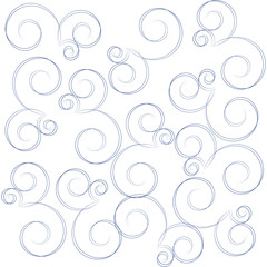 Ornamental vector seamless pattern. Endless texture for wallpaper, pattern fills, web page background, surface textures. Modern design ornament with waves, floral theme, moroccan design