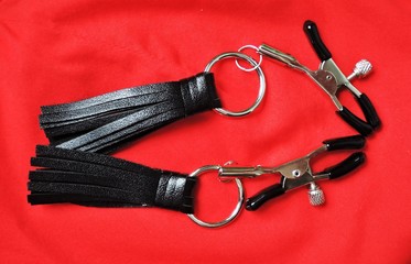 Erotic toys - nipple clamps