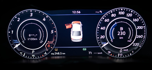 Electronic dashboard