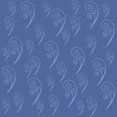 Set of ornamental vector seamless patterns. Endless texture for wallpaper, pattern fills, web page background, surface textures. Modern design ornament with waves, floral theme, moroccan design