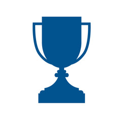 Simple flat illustration of a goblet. Icon, button for your website, mobile application 