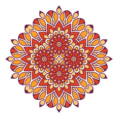 Mandala. Ethnic decorative elements