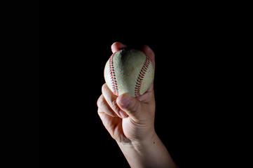 右手投げ投手の変化球の握り方