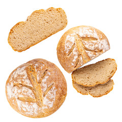 Homemade sourdough bread
