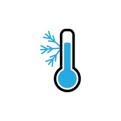 cold temperature vector design illustration