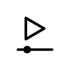 play media player icon design