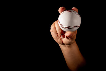 右手投げ投手の変化球の握り方