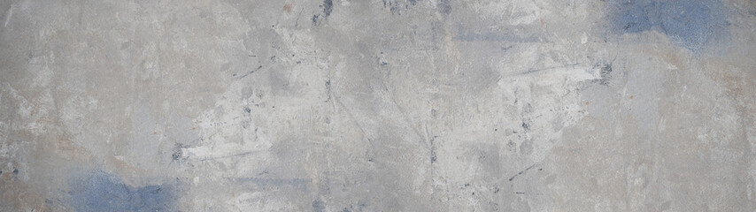 Gray bright cement stone concrete texture background panorama banner long