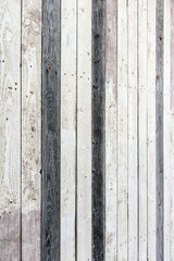 Old weathered wooden plank wall