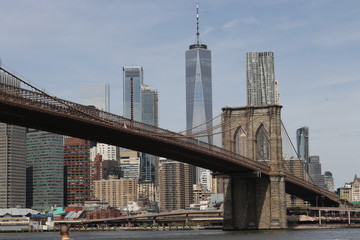 Fototapeta na wymiar New York Skyline from Brooklyn