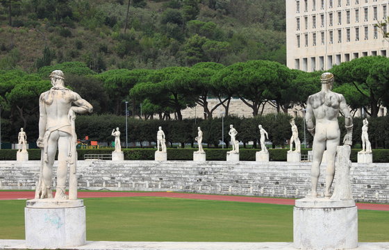 Stadium of the Marbles in Rome, Italy