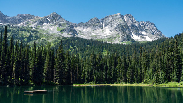 Fernie BC mountain view