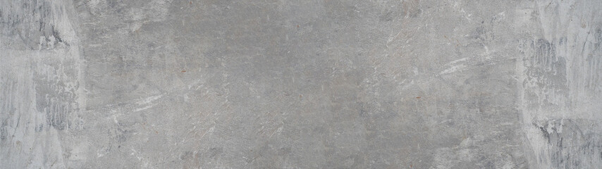Fototapeta na wymiar Gray bright cement stone concrete texture background panorama banner long
