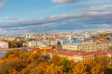 St Petersburg cityscape, Russia