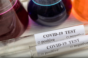 Coronavirus covid-19 objects concept.