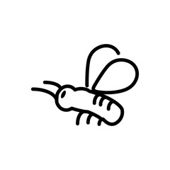 Bee signage icon vector template design trendy