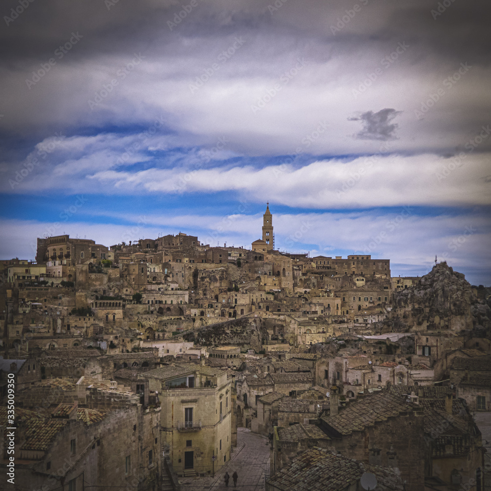 Wall mural matera