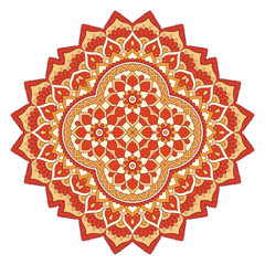 Mandala. Ethnic decorative elements