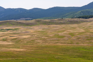 Obraz premium beautiful view of the Belvedere hill in Abruzzo, Italy