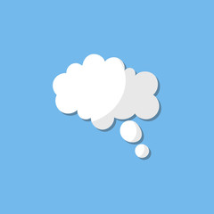 vector graphic bubble design cloud template