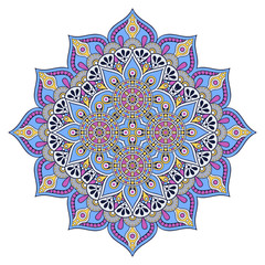 Mandala. Ethnic decorative elements