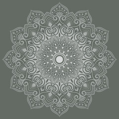 Circular pattern of mandala