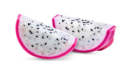 dragon fruit isolated on white background