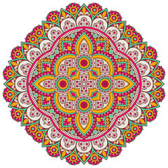 Mandala. Ethnic decorative elements