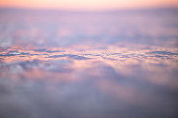 textura de la superficie del agua