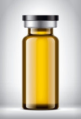 Bottle on background. 