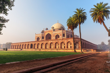 Humayun's Tomb, beautiful sunny day view, New Delhi, India