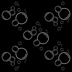bubble icon vector illustration design template