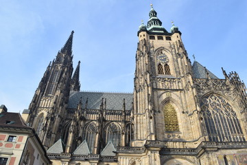 Prague Castle, which is landmark of Prague, Czech Republic