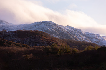 Mountains near Morar in Scotland