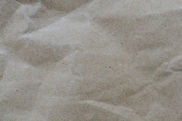 Brown crumpled paper texture. old paper texture, grunge background.
