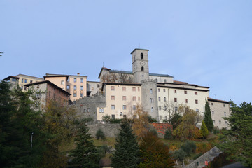 Fototapeta na wymiar Castelomonte a Cividale del Friuli
