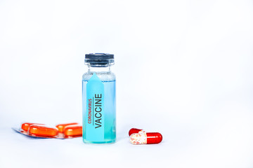 COVID-19 vaccine bottle