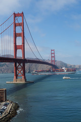Golden Gate Bridge in San Francisco California, USA