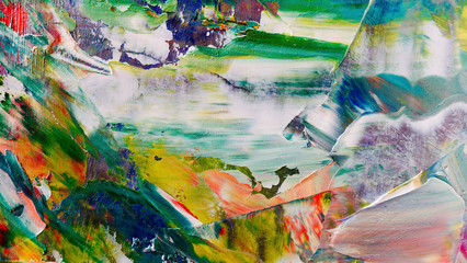 Colorful abstract background wallpaper. Modern motif visual art.  Mixtures of oil paint. Trendy...